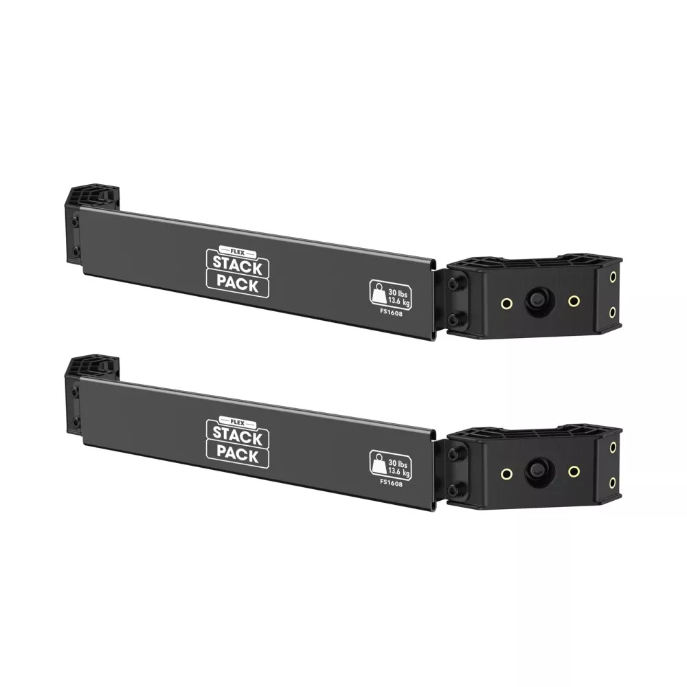 FLEX STACK PACK™ Side Mount Rails (2-Pack) FS1608-2