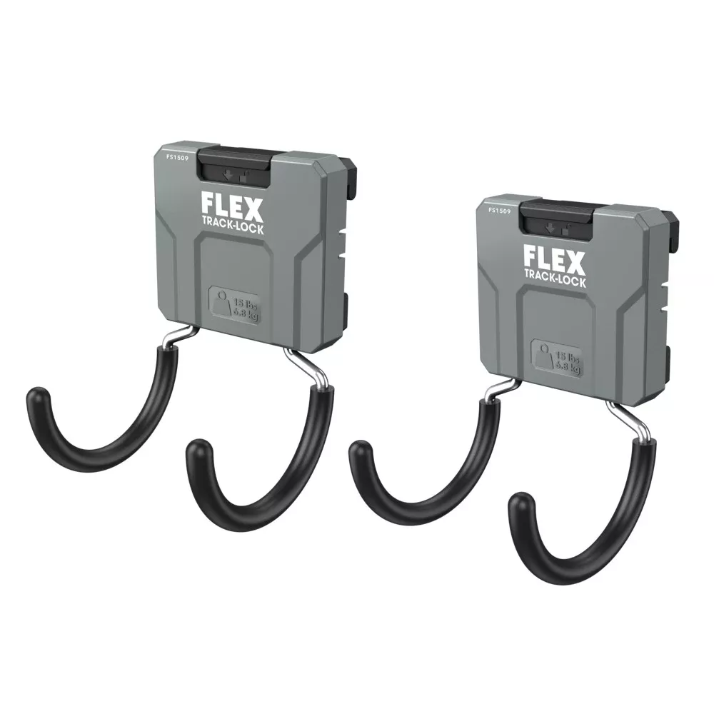 FLEX TRACK LOCK™ Dual C-Hook (2-Pack) FS1509-2