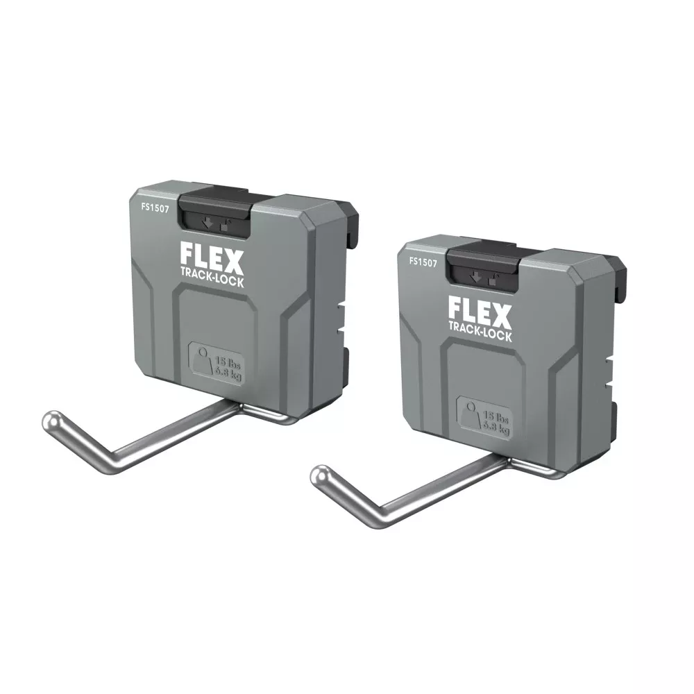 FLEX TRACK LOCK™ Straight Hook (2-Pack) FS1507-2