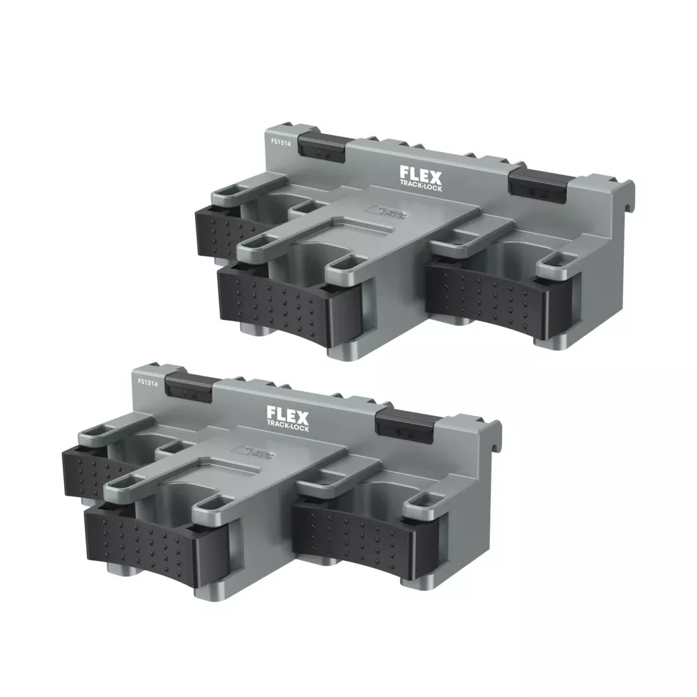 FLEX TRACK LOCK™ Triple Clamp Tool Mount (2-Pack) FS1514-2