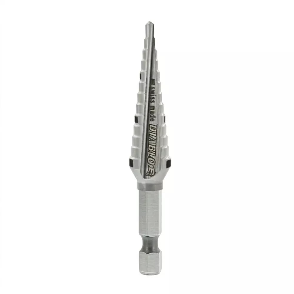 Freud Diablo 1/4" - 1/2" Impact Step Drill Bit (13 Steps) DSD0500S13