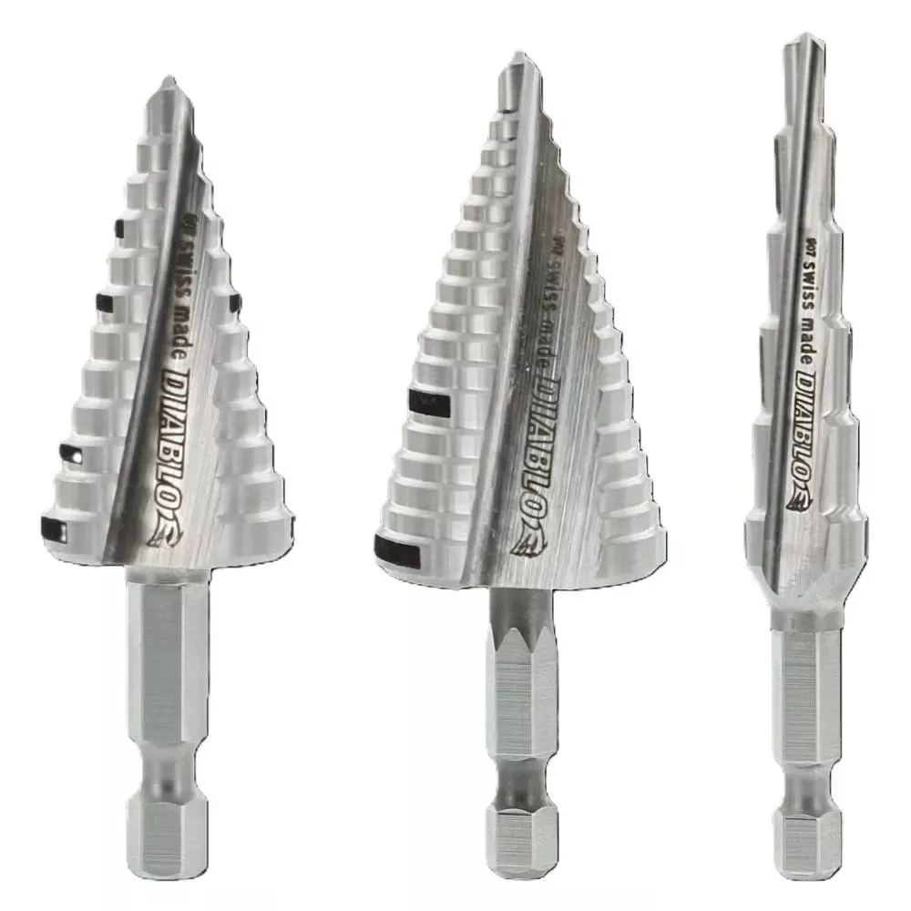 Freud Diablo Impact Step Drill Bit Set (3-Piece) DSDS003