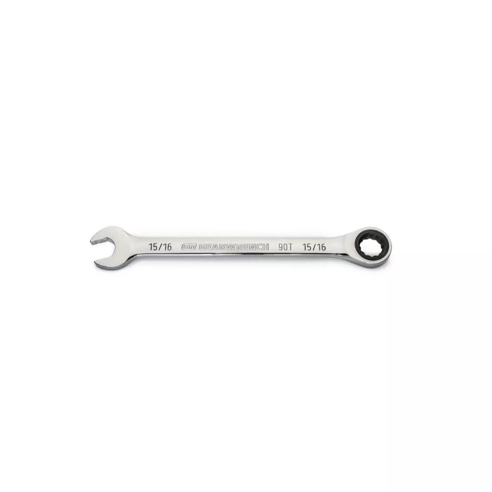 Gearwrench Tools 90-Tooth 12 Point Ratcheting Combination Wrench Combination 15/16 " 86952