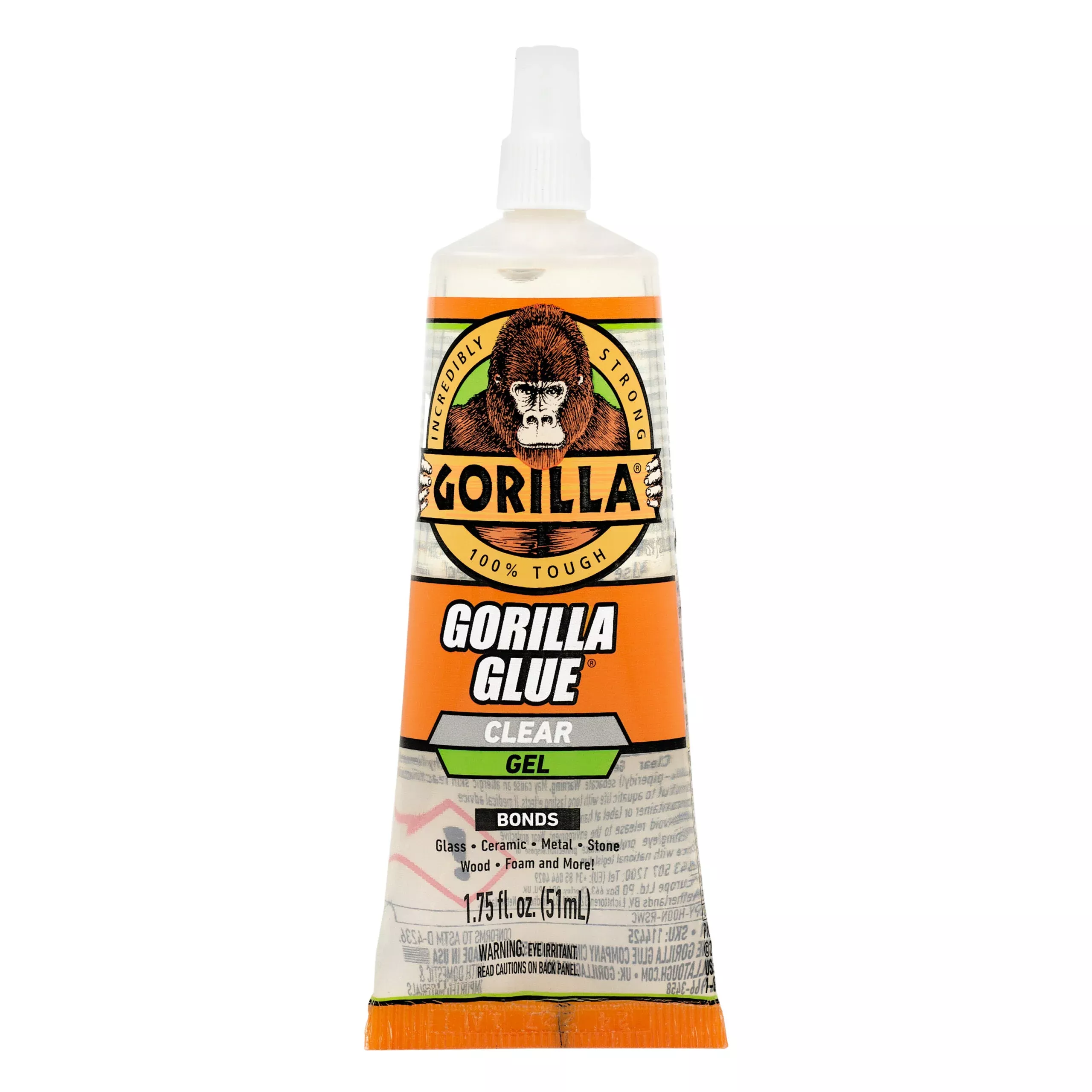 Gorilla Glue Clear Glue Gel, 1.75-oz. Tube (113455)
