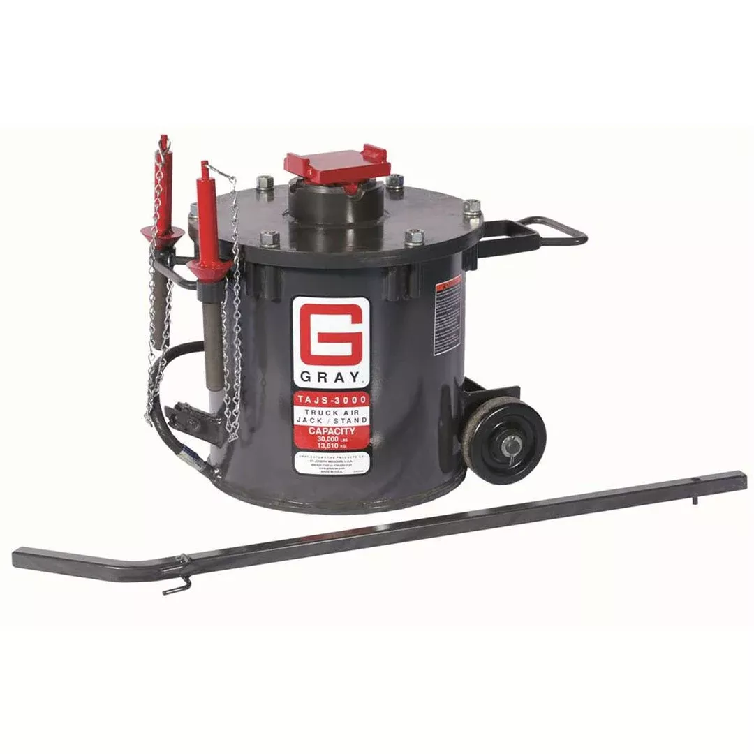 Gray 30,000 lb Truck Air Jack Stand TAJS-3000