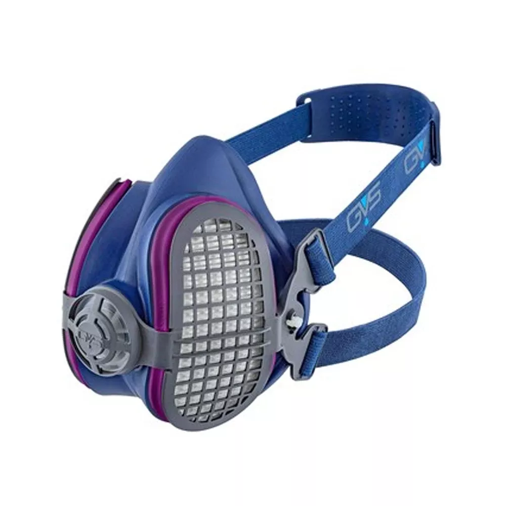 GVS Elipse Half Facepiece Respirator RPB - Blue, Medium/Large SPR644
