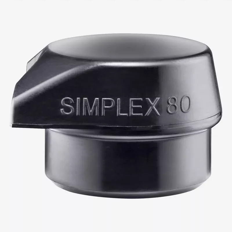 Halder Simplex Replacement Face Insert, "STAND-UP" Black Rubber, 3.15"
