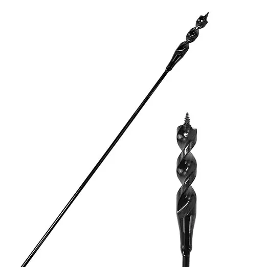HANSHAN 54× 3/16 ×9/16 Head Flexible Installer Drill Bit Fish Bit for Pulling Wire Through Tight Spaces with Minimal Damage -1 Pack