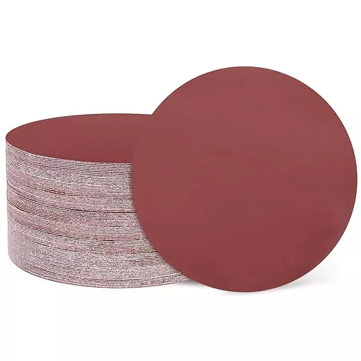 HARFINGTON 100 Pcs 6 Inch Sanding Disc 1500 Grit Hook and Loop Sandpaper Random Orbital Sander Pads for Woodworking Automotive Metal Polishing