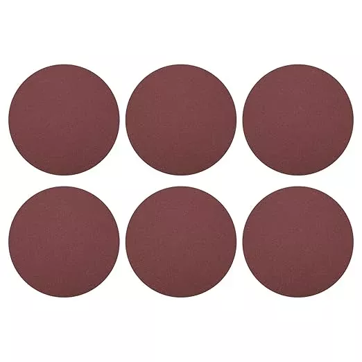 HARFINGTON 15 Pcs 9 Inch Sanding Disc 100 Grit Hook and Loop Sandpaper Random Orbital Sander Pads for Woodworking Automotive Metal Polishing