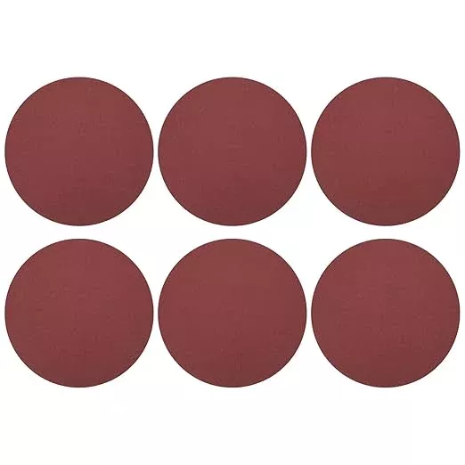 HARFINGTON 15 Pcs 9 Inch Sanding Disc 180 Grit Hook and Loop Sandpaper Random Orbital Sander Pads for Woodworking Automotive Metal Polishing