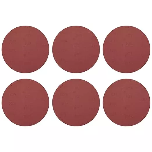 HARFINGTON 16 Pcs 9 Inch Sanding Disc 320 Grit Hook and Loop Sandpaper Random Orbital Sander Pads for Woodworking Automotive Metal Polishing