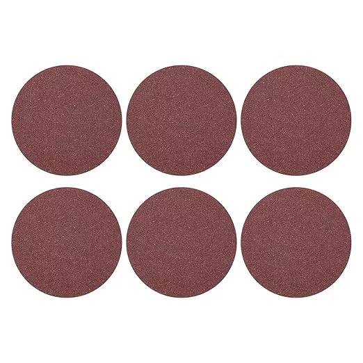 HARFINGTON 20 Pcs 6 Inch Sanding Disc 40 Grit Hook and Loop Sandpaper Random Orbital Sander Pads for Woodworking Automotive Metal Polishing
