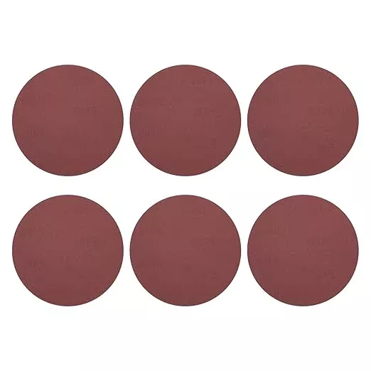 HARFINGTON 20 Pcs 6 Inch Sanding Disc 400 Grit Hook and Loop Sandpaper Random Orbital Sander Pads for Woodworking Automotive Metal Polishing