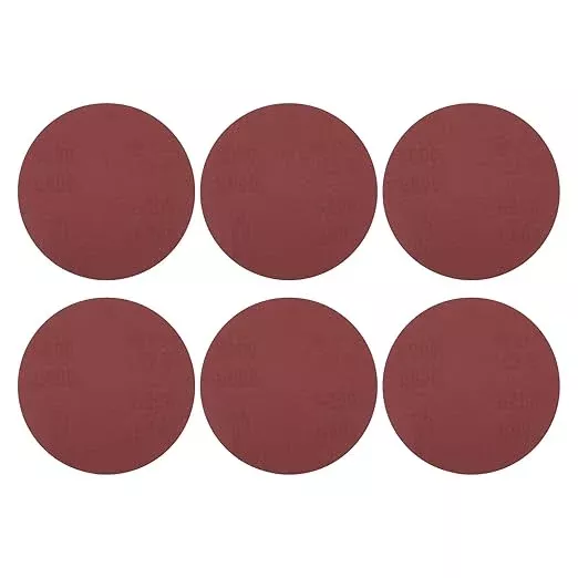 HARFINGTON 25 Pcs 8 Inch Sanding Disc 240 Grit Hook and Loop Sandpaper Random Orbital Sander Pads for Woodworking Automotive Metal Polishing