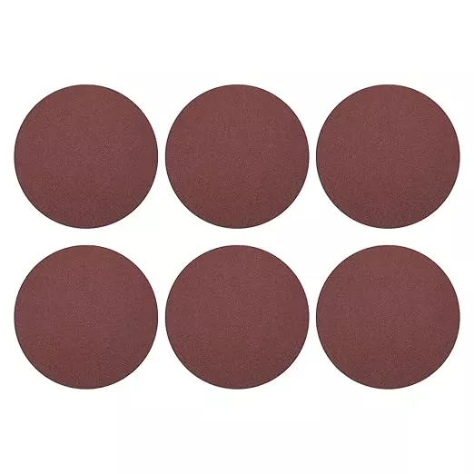 HARFINGTON 30 Pcs 9 Inch Sanding Disc 60 Grit Hook and Loop Sandpaper Random Orbital Sander Pads for Woodworking Automotive Metal Polishing