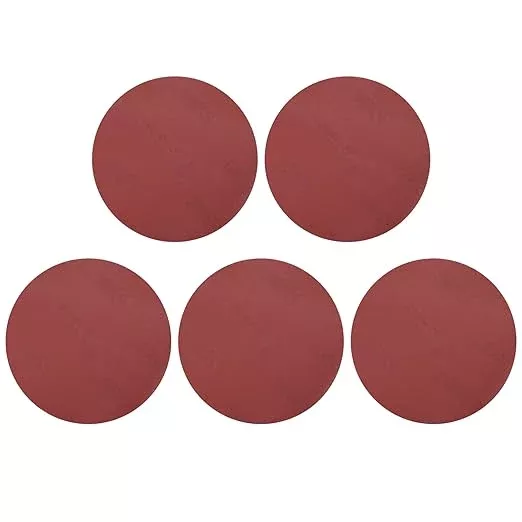 HARFINGTON 5 Pcs 6 Inch Sanding Disc 2000 Grit Hook and Loop Sandpaper Random Orbital Sander Pads for Woodworking Automotive Metal Polishing