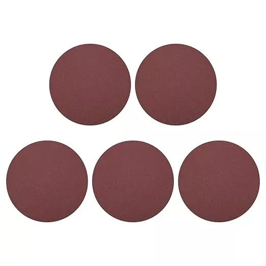 HARFINGTON 5 Pcs 9 Inch Sanding Disc 100 Grit Hook and Loop Sandpaper Random Orbital Sander Pads for Woodworking Automotive Metal Polishing