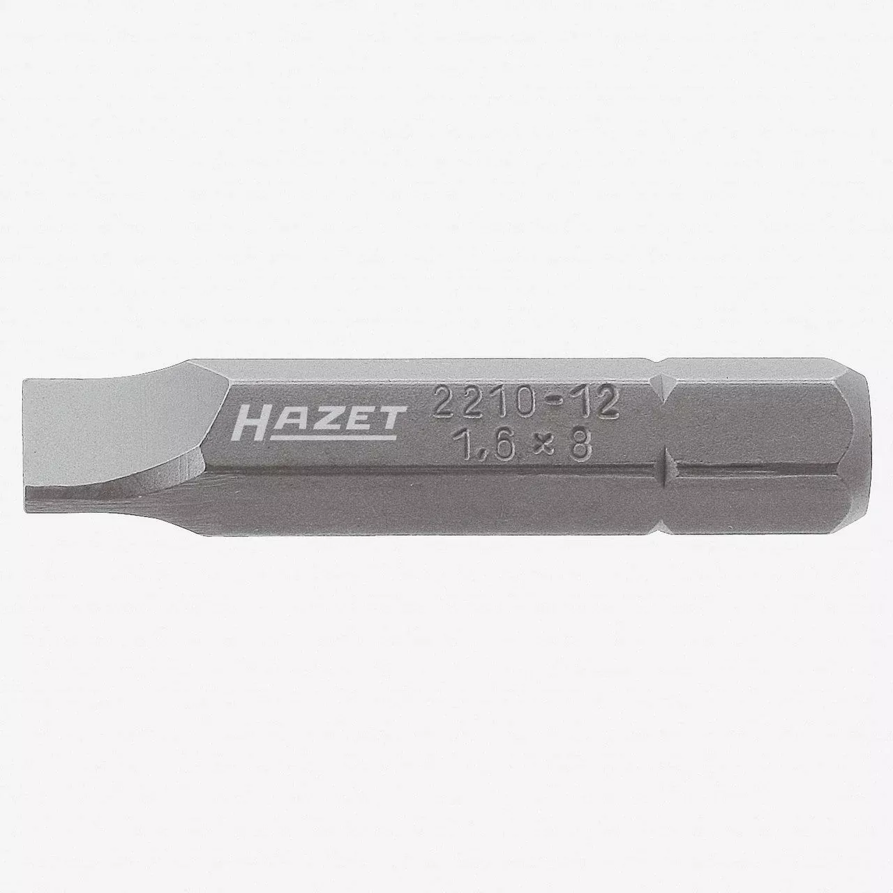 Hazet 2210-9 5.5 x 1.0 x 41mm Slotted Bit - 5/16" Drive