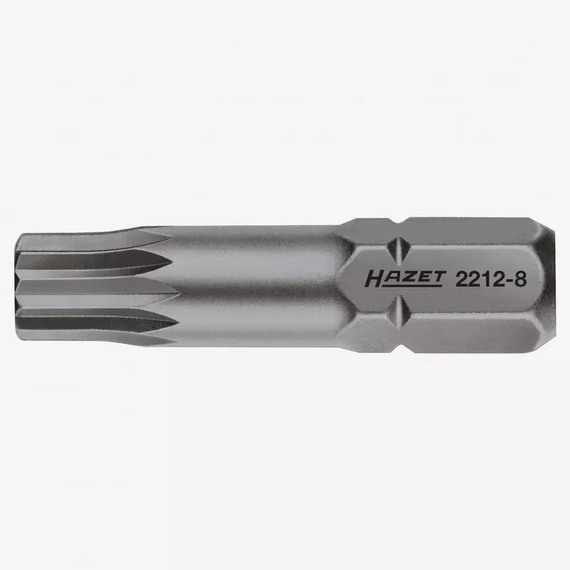 Hazet 2212-6 M6 x 38mm Triple-Square XZN Bit - 5/16" Drive