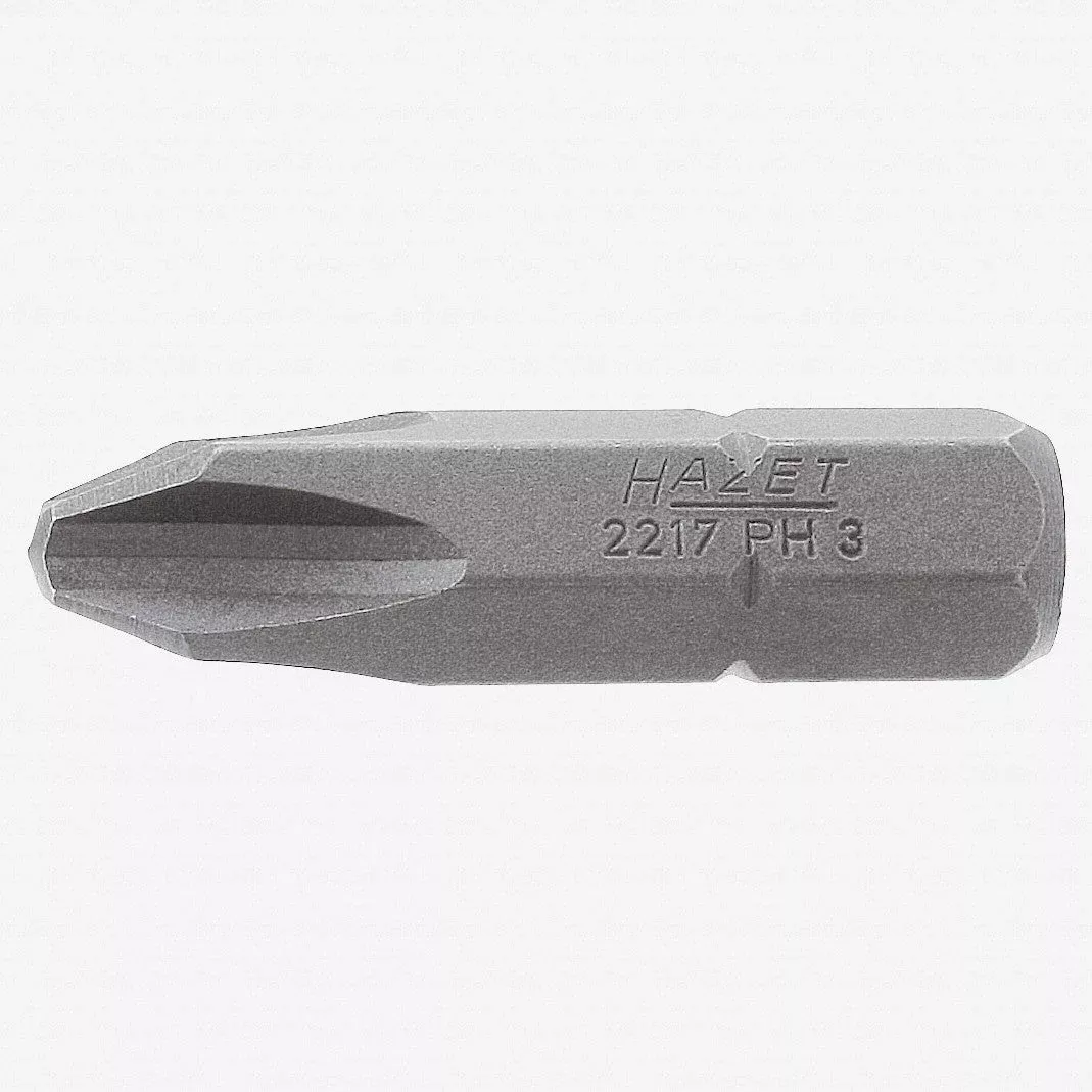 Hazet 2217-PH4 Phillips #4 x 3mm Bit - 5/16" Drive