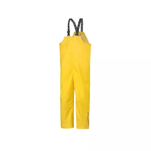 Helly Hansen Mandal Bib PVC Coated Polyester Waterproof - XS, Light Yellow, 70529-310-XS