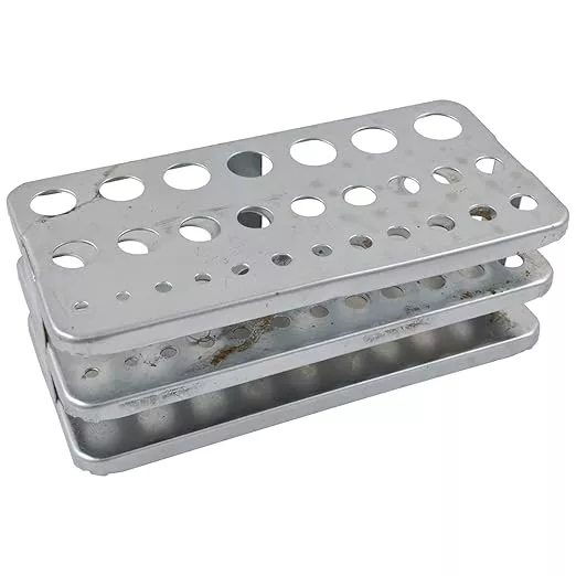 HHIP 8600-0041R 28 Piece Transfer Punch Rack, 3/32-1/2"