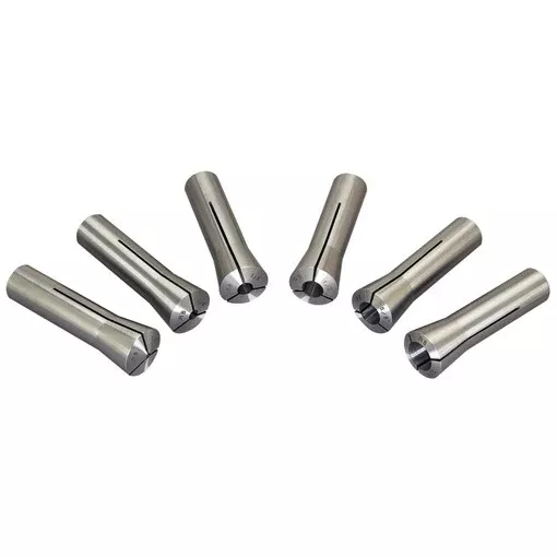 JET JT9-650132 CS-R8 6 PC. R-8 Collet Set 1/8" - 3/4" (8ths)