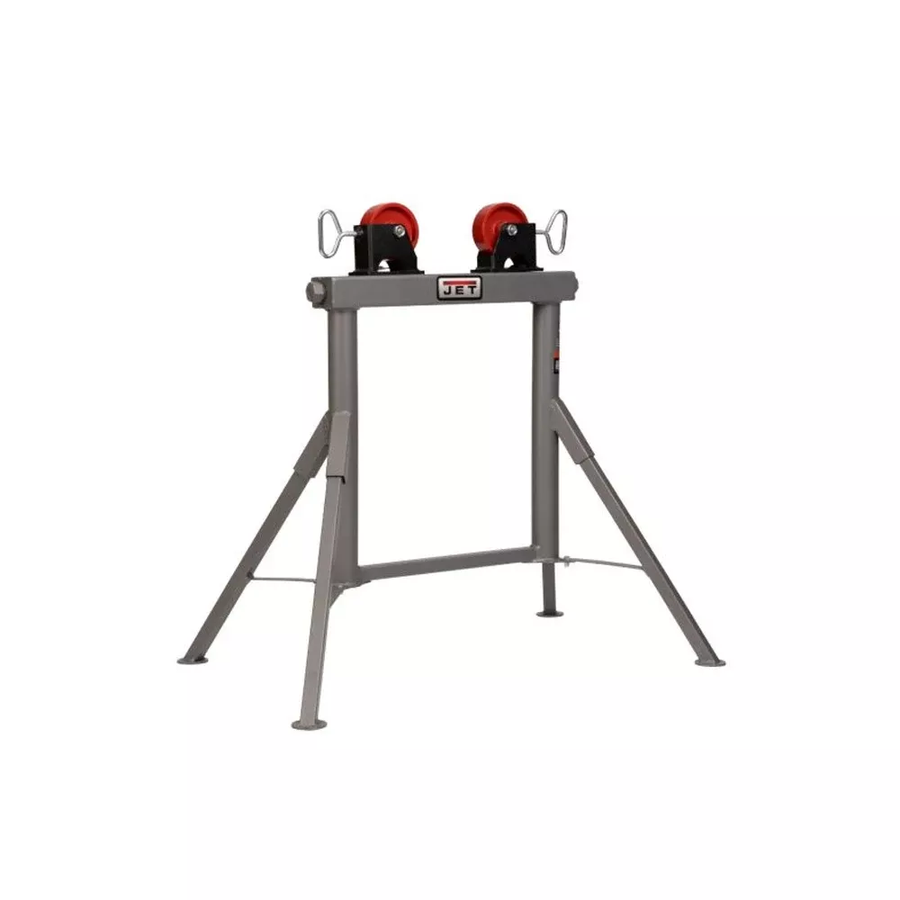 JET Tools Fixed-Height Adjustable Roller Stand 2500 lbs Max-Load (JPJ-FPS-SR) 2403