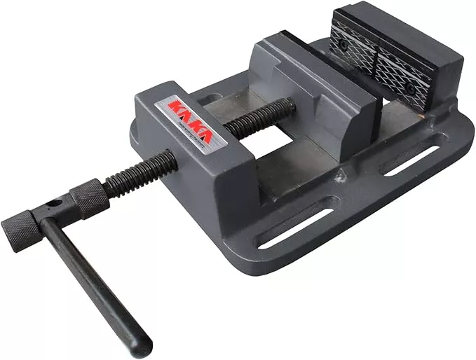 KAKA INDUSTRIAL Drill Press Clamping Vice,Precise Drilling Press Vise (BSM-125)