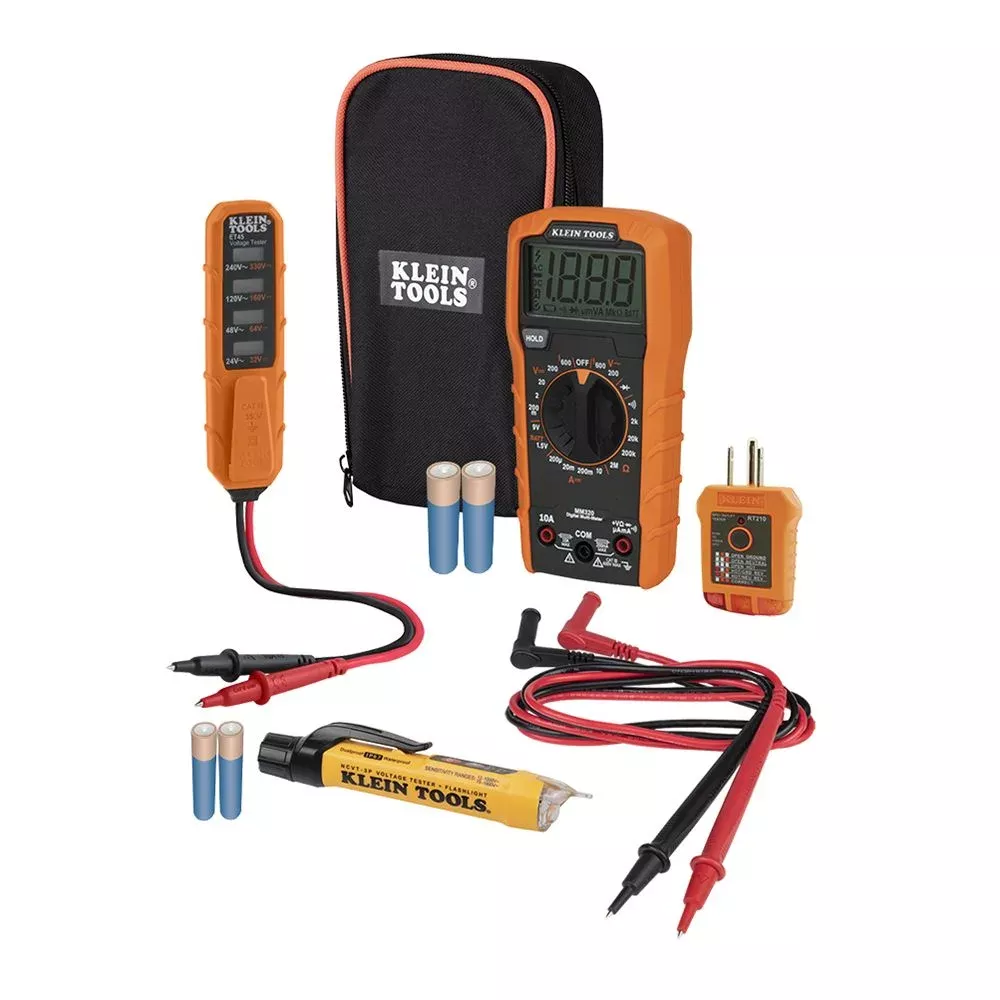 Klein Digital Multimeter Electrical Test Kit MM320KIT