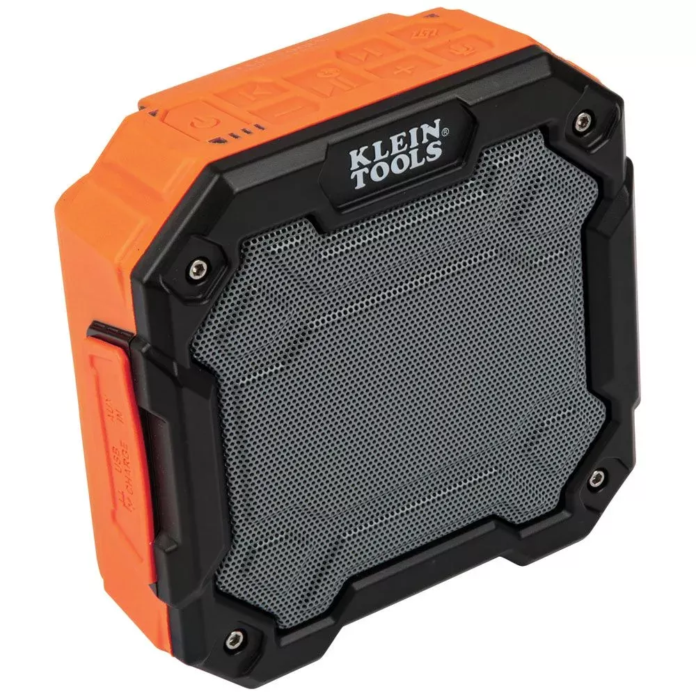 Klein Mid-Sized Bluetooth Jobsite Speaker IP54, 5200mAh, Magnet, Hook AEPJS3
