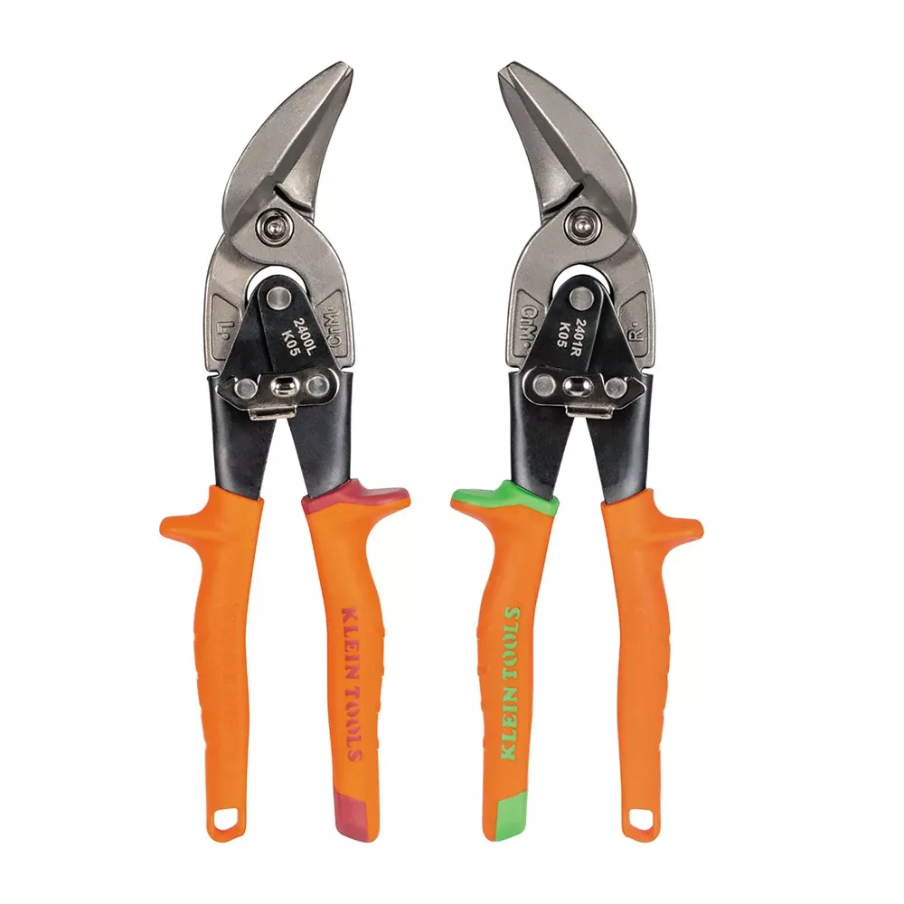 Klein Offset Aviation Snips (2-Pack) 2403RL