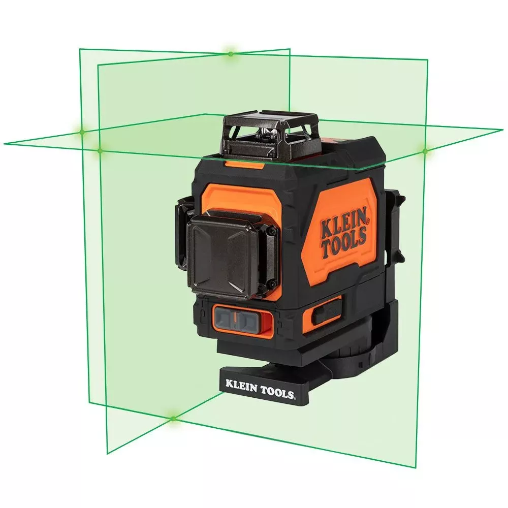 Klein Rechargeable Self-Leveling Green Planar Laser Level 93PLL
