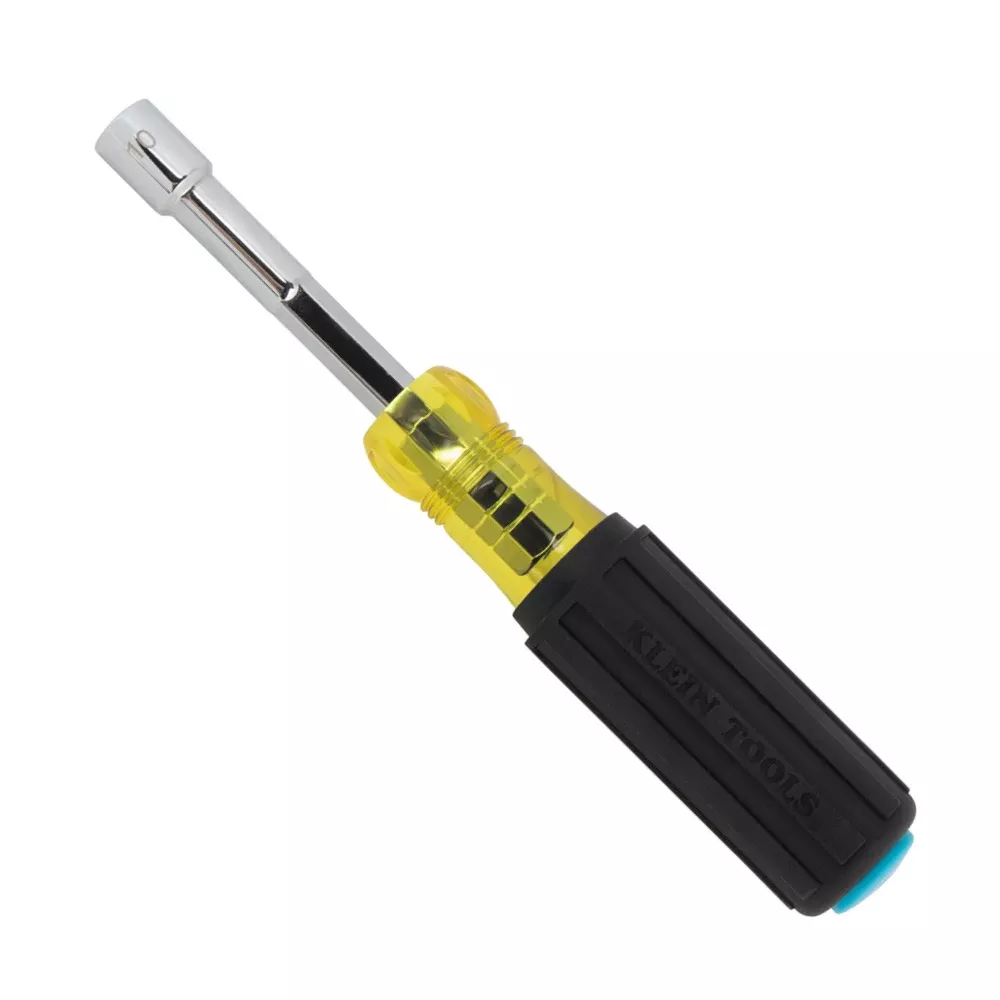 Klein Tools 10mm Metric Magnetic Color-Coded Nut Driver, Heavy-Duty Hollow-Shaft 65410MAGM