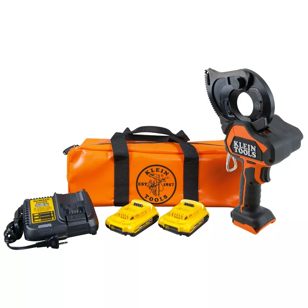 Klein Tools 2 Ah Cu/Al Closed-Jaw Cable Cutter Kit