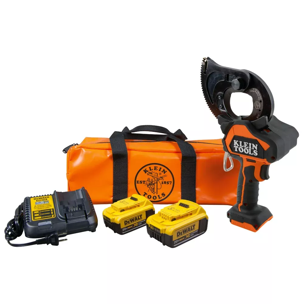 Klein Tools 4 Ah EHS Closed-Jaw Cable Cutter Kit