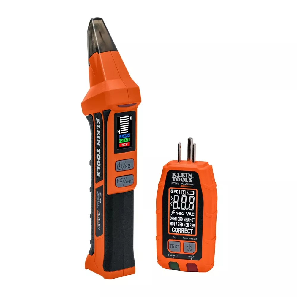 Klein Tools 4-in-1 Digital Circuit Breaker Finder ET350