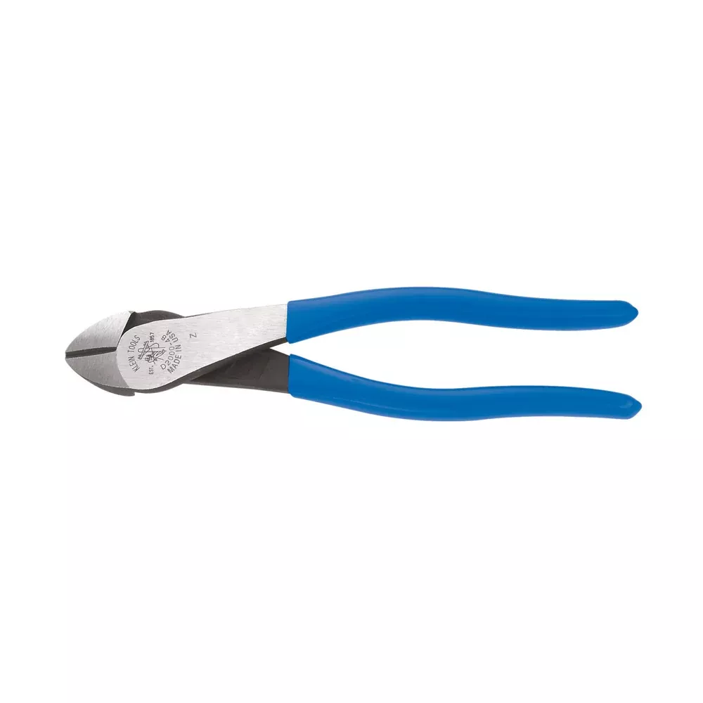 Klein Tools 8" Heavy-Duty Angled Nose Diagonal Cutting Pliers