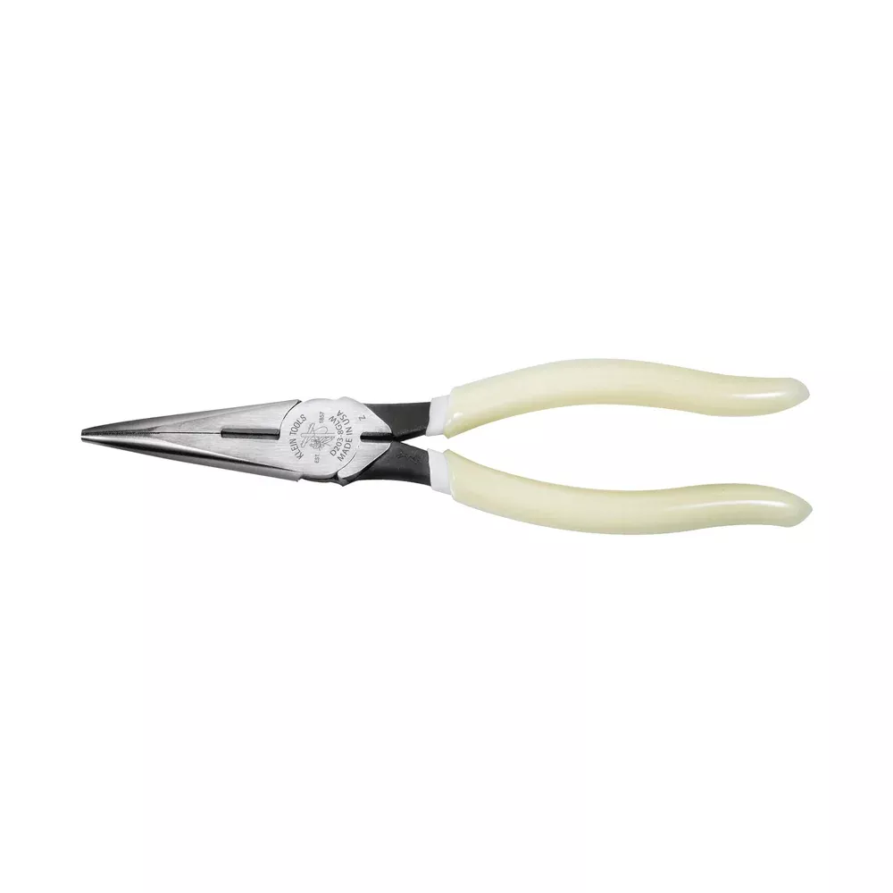 Klein Tools 8" High-Visibility Needle Nose Side-Cutter Pliers