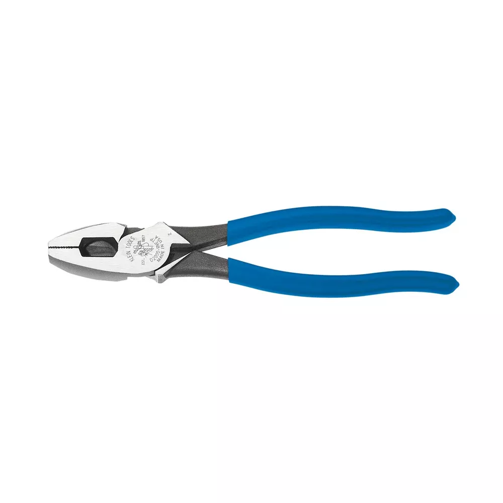 Klein Tools 9" Heavy-Duty High Leverage Side Cutting Fish Tape Pulling Pliers
