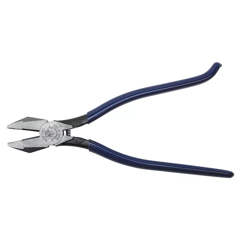 Klein Tools 9" Spring Loaded Square Nose Ironworker's Pliers