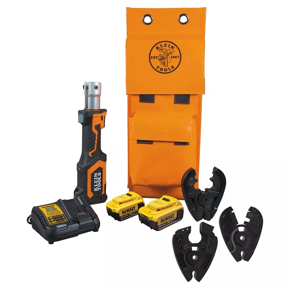 Klein Tools BG Die/D3 Groove/ACSR/EHS Cable Cutter/Crimper Kit