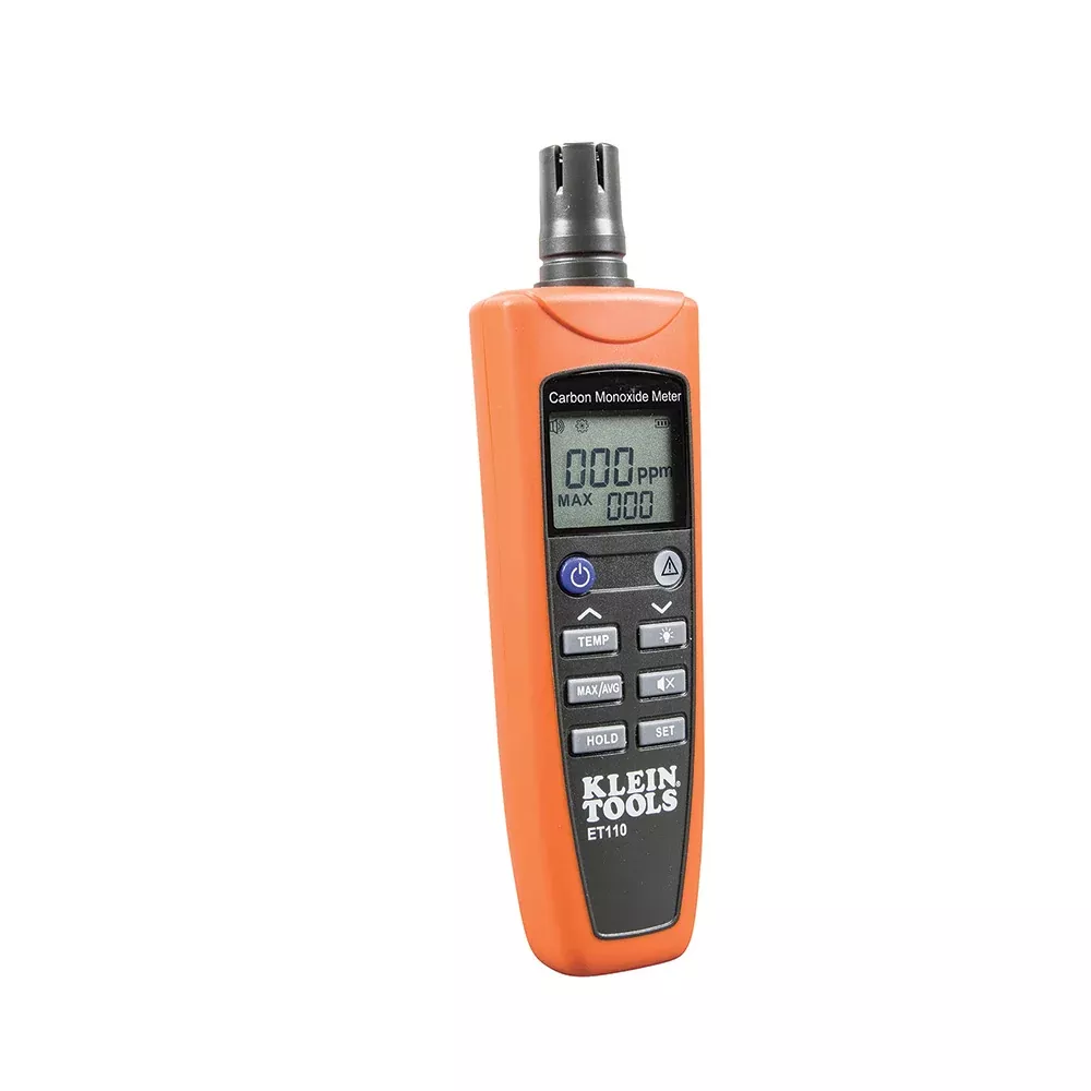 Klein Tools Carbon Monoxide Detector w/ Carry Pouch & Batteries