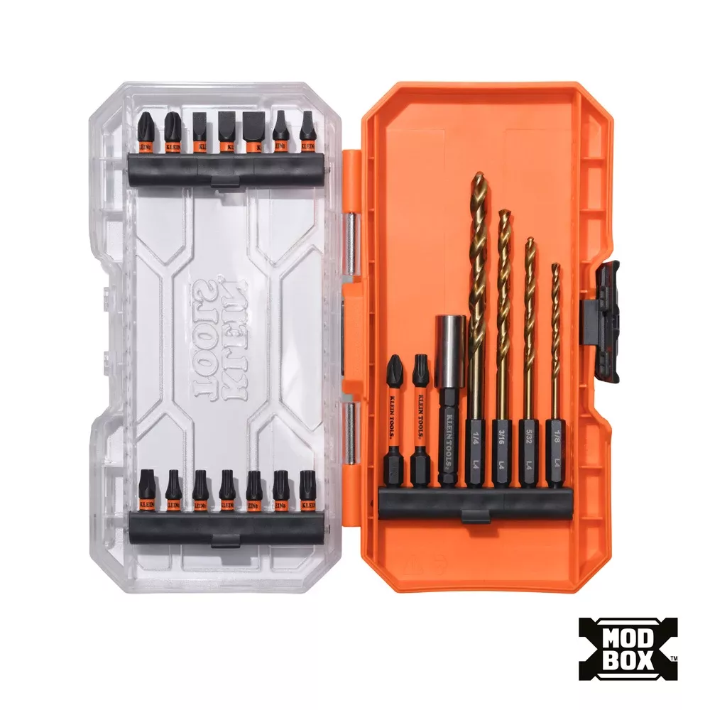 Klein Tools Drill and Driver Bit Set (21-Piece) 33811B