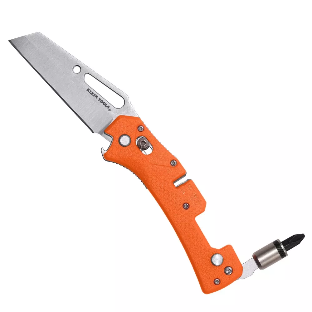 Klein Tools Electrician's Pocket Knife with Driver 44056D