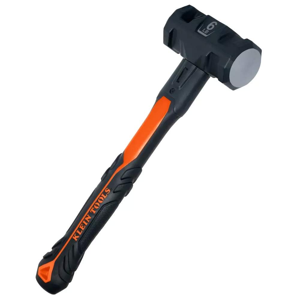 Klein Tools Fiberglass Handle Engineering Hammer 6 lb H80626