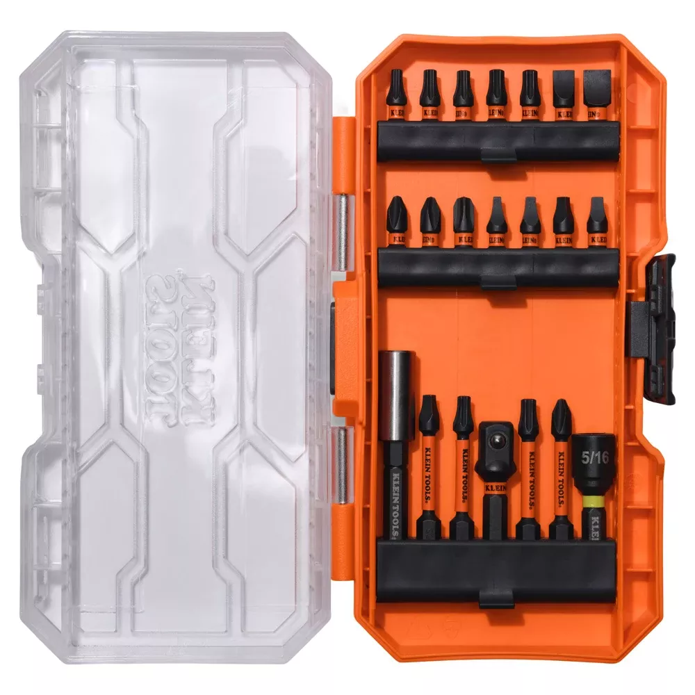 Klein Tools Impact Driver Bit Set (21-Piece) 33801B