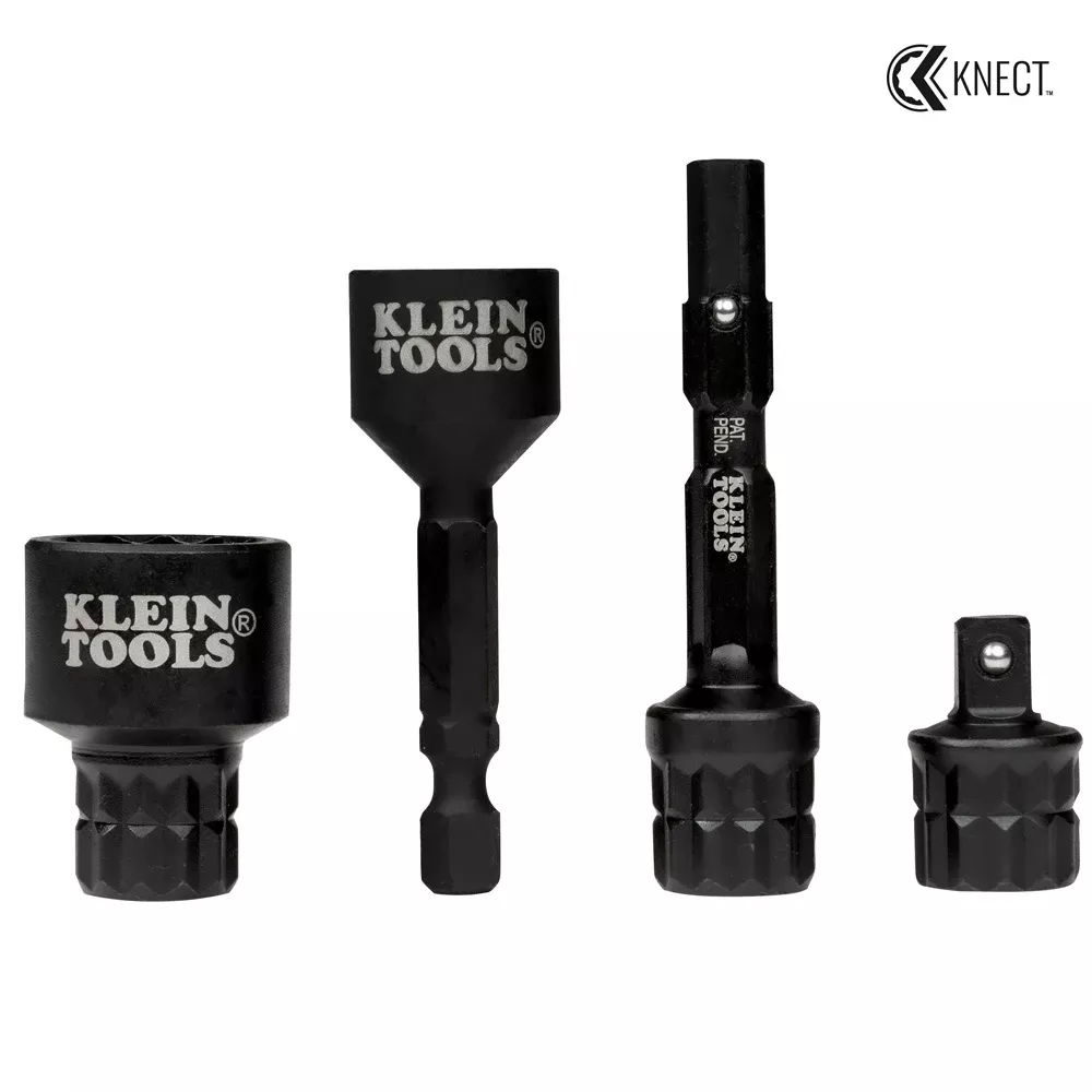 Klein Tools KNECT™ (S) Impact Socket Adapter Set 65KADPS