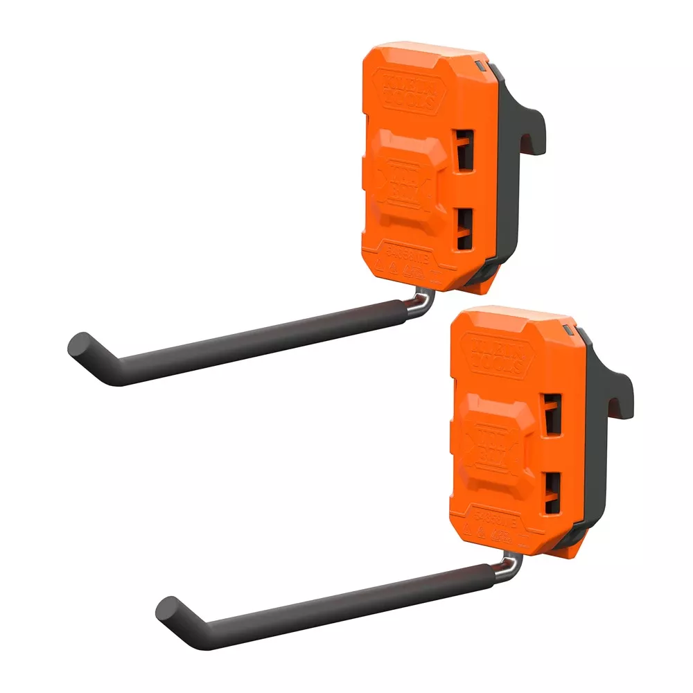 Klein Tools MODbox Wall System, Long Hook (2-Pack) 54858MB